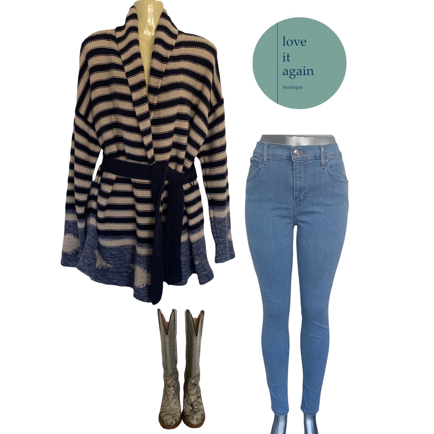 Ralph Lauren Cotton Belted Cardigan