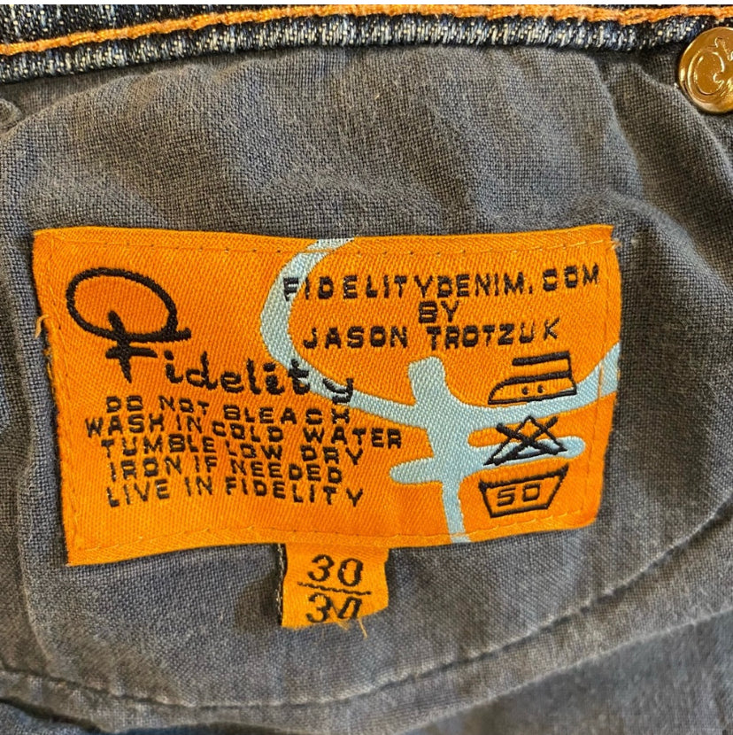 Fidelity Bella Donna Jeans Size 30
