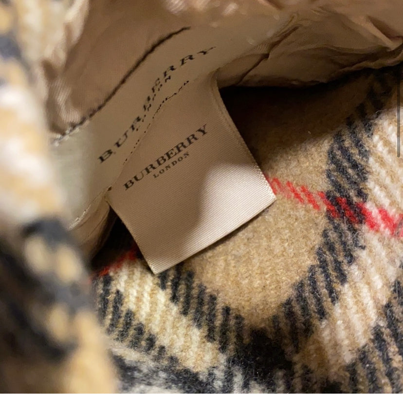 Burberry’s Vintage Reversible Wool Coat