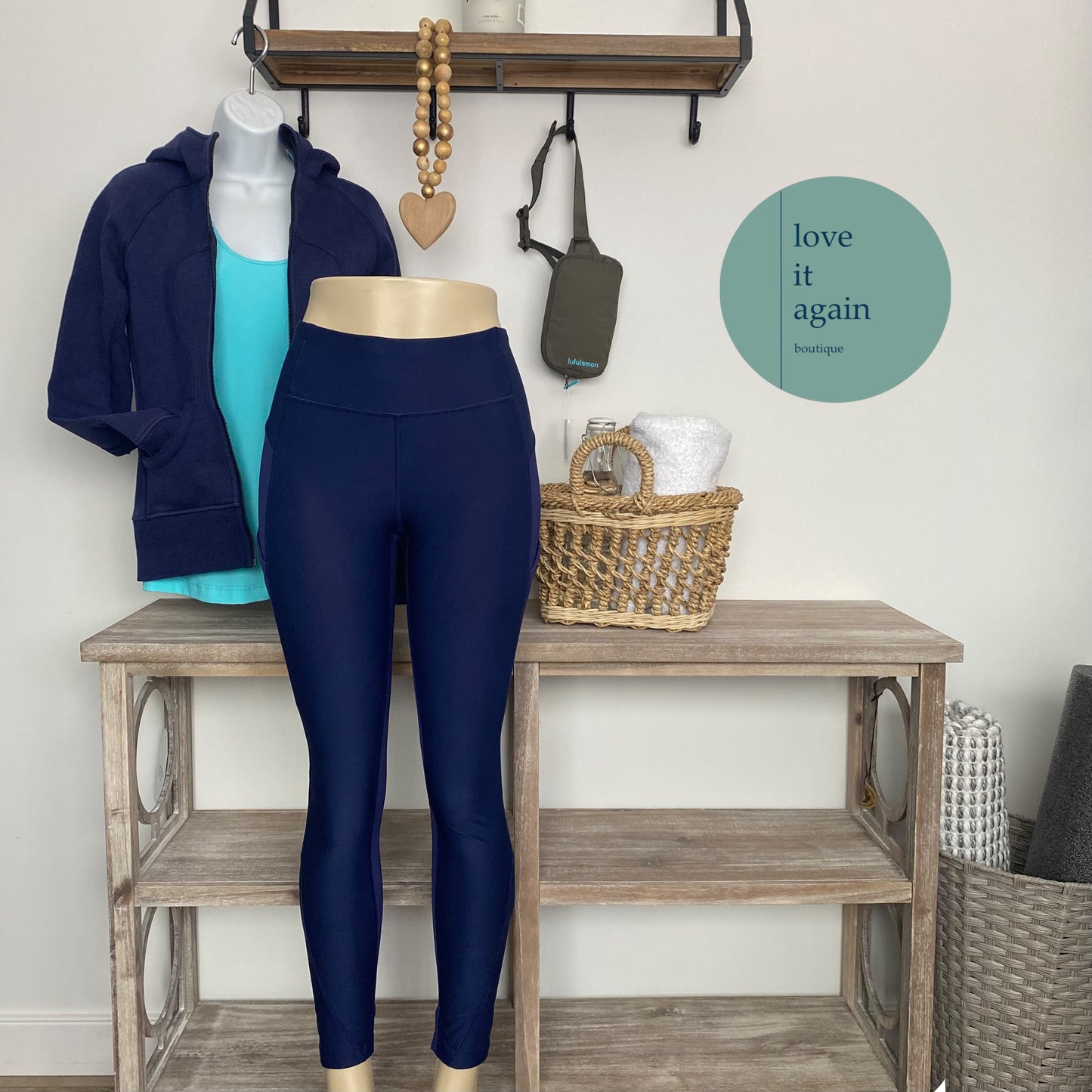 Rare Lululemon Sleet Sprinter Tight Fleece Lined Leggings Pockets Size 4