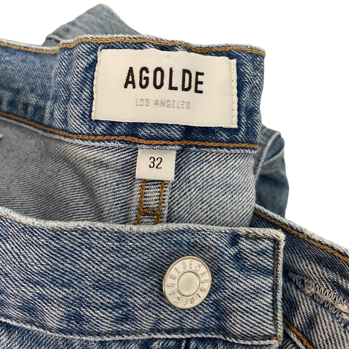 AGOLDE Fen High Rise Relaxed Tapered Jeans Size 32