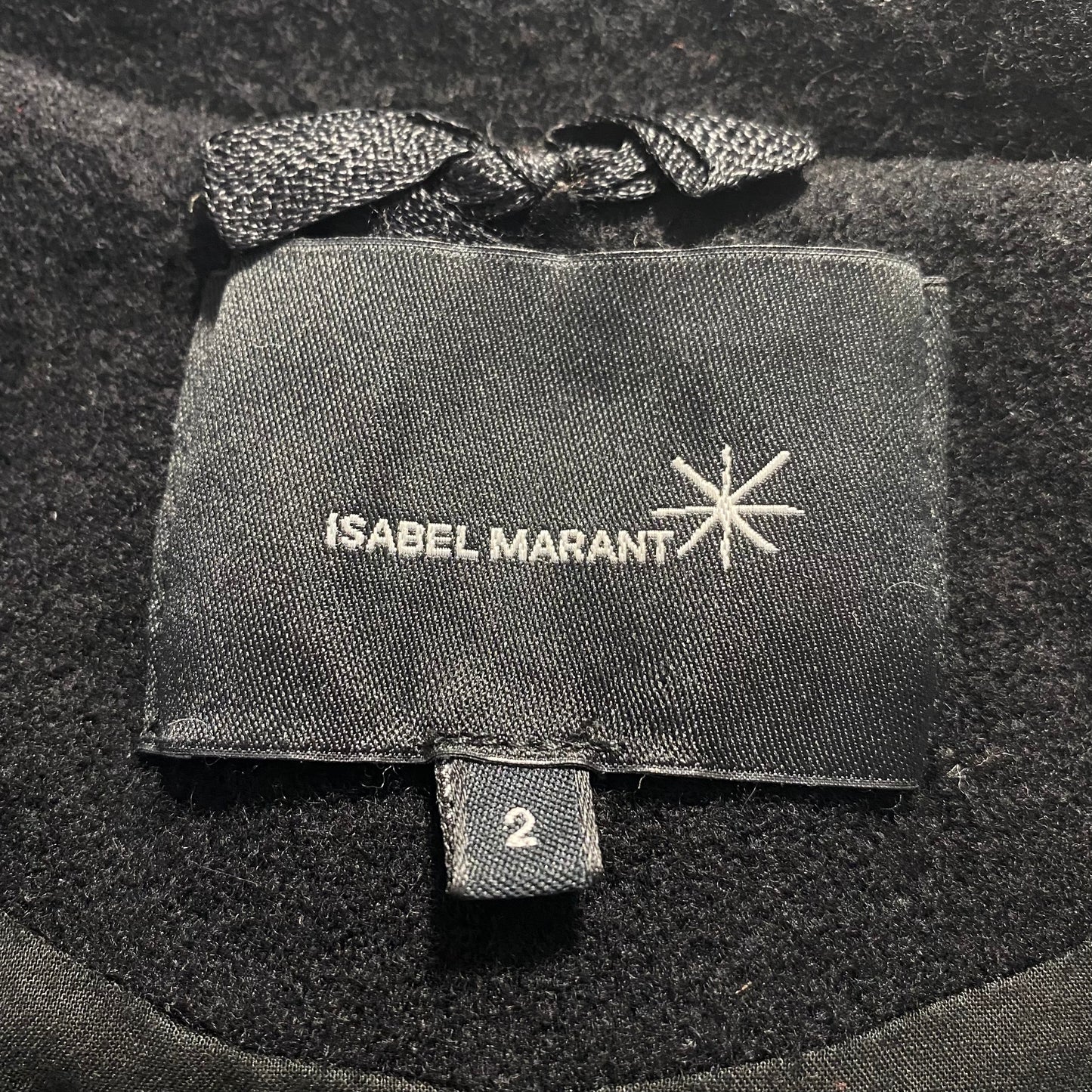 Isabel Marant Wool Cashmere Belted Trench Coat Size Extra Small