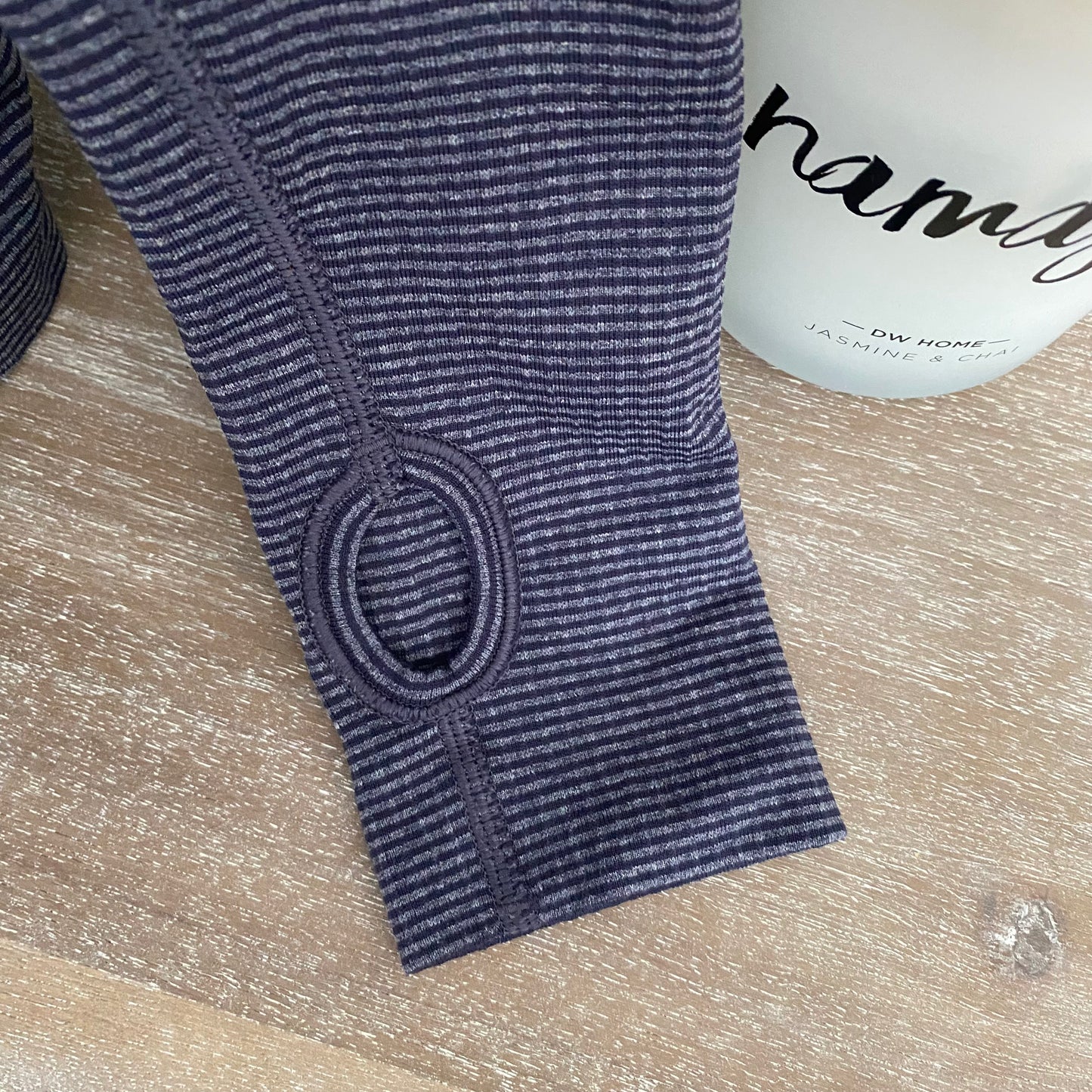 Lululemon Swiftly Tech Long Sleeve Striped Size 10