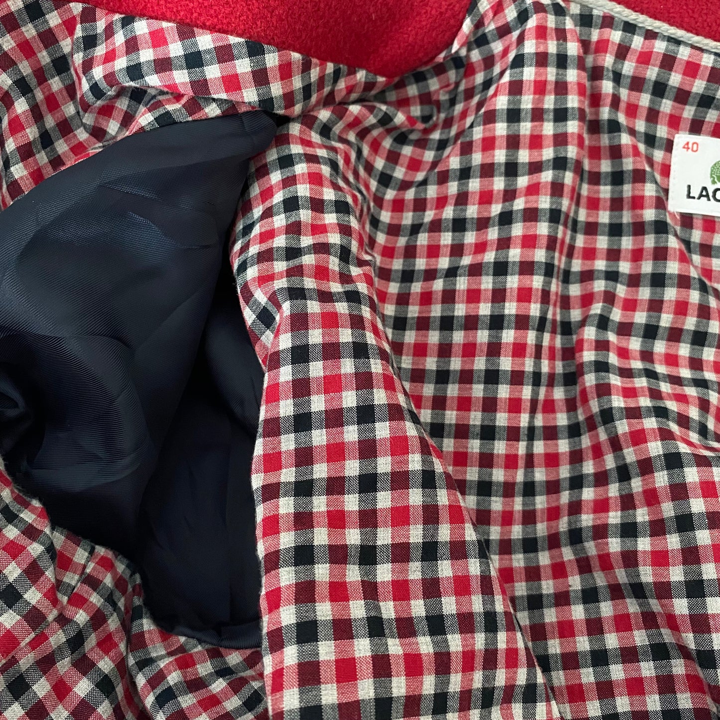 Lacoste Wool Pea Coat Size Small to Medium