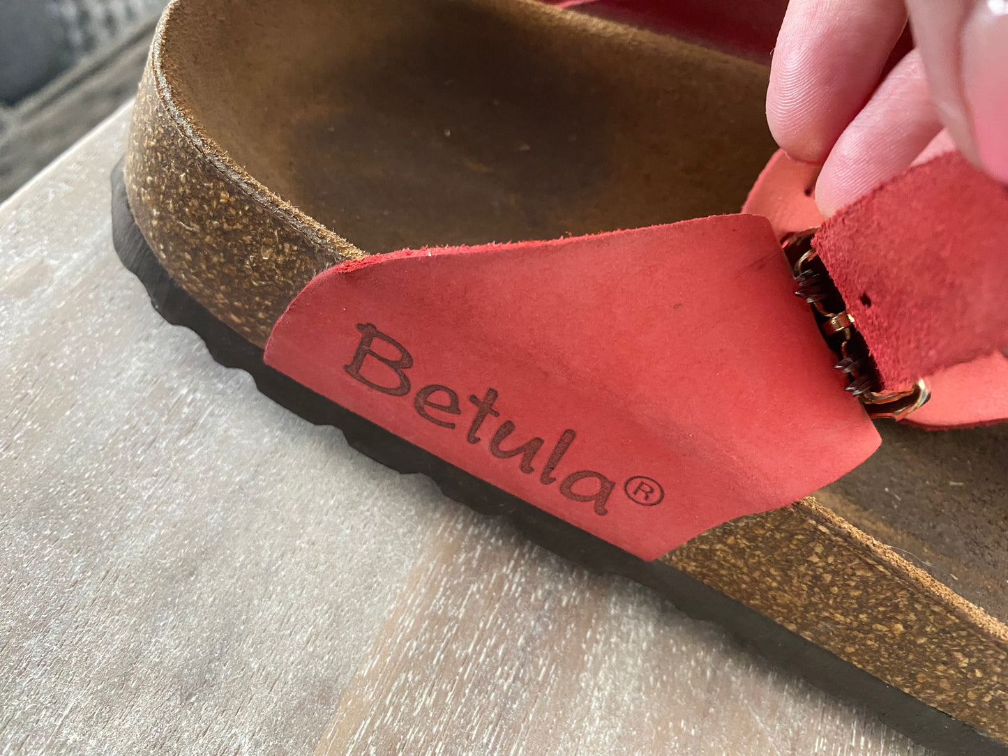 Betula by Birkenstock Leather Sandals Size 9