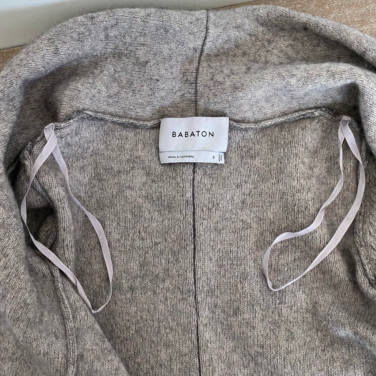 Aritzia Babaton Brennan Beekman Wool and Cashmere Cardigan