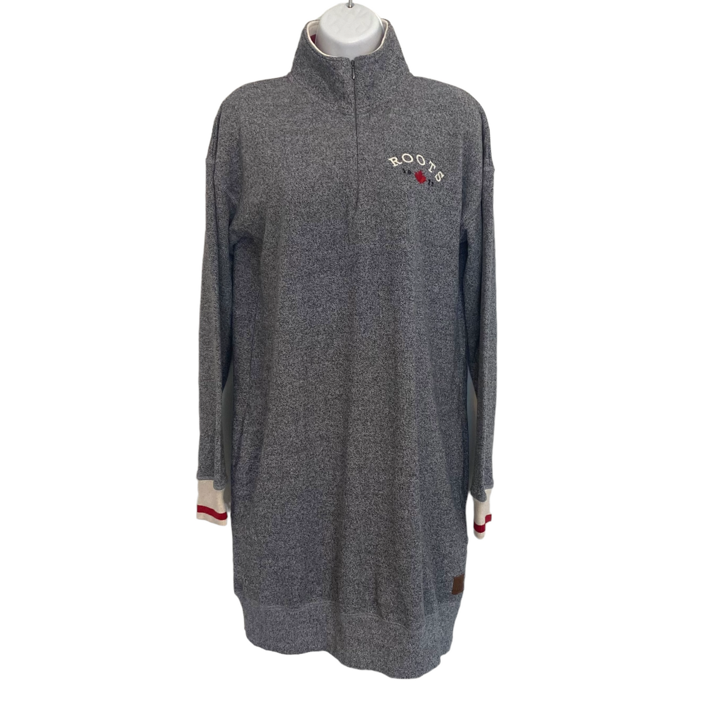 Roots Cabin Sweat Long Sleeve Dress Size Medium