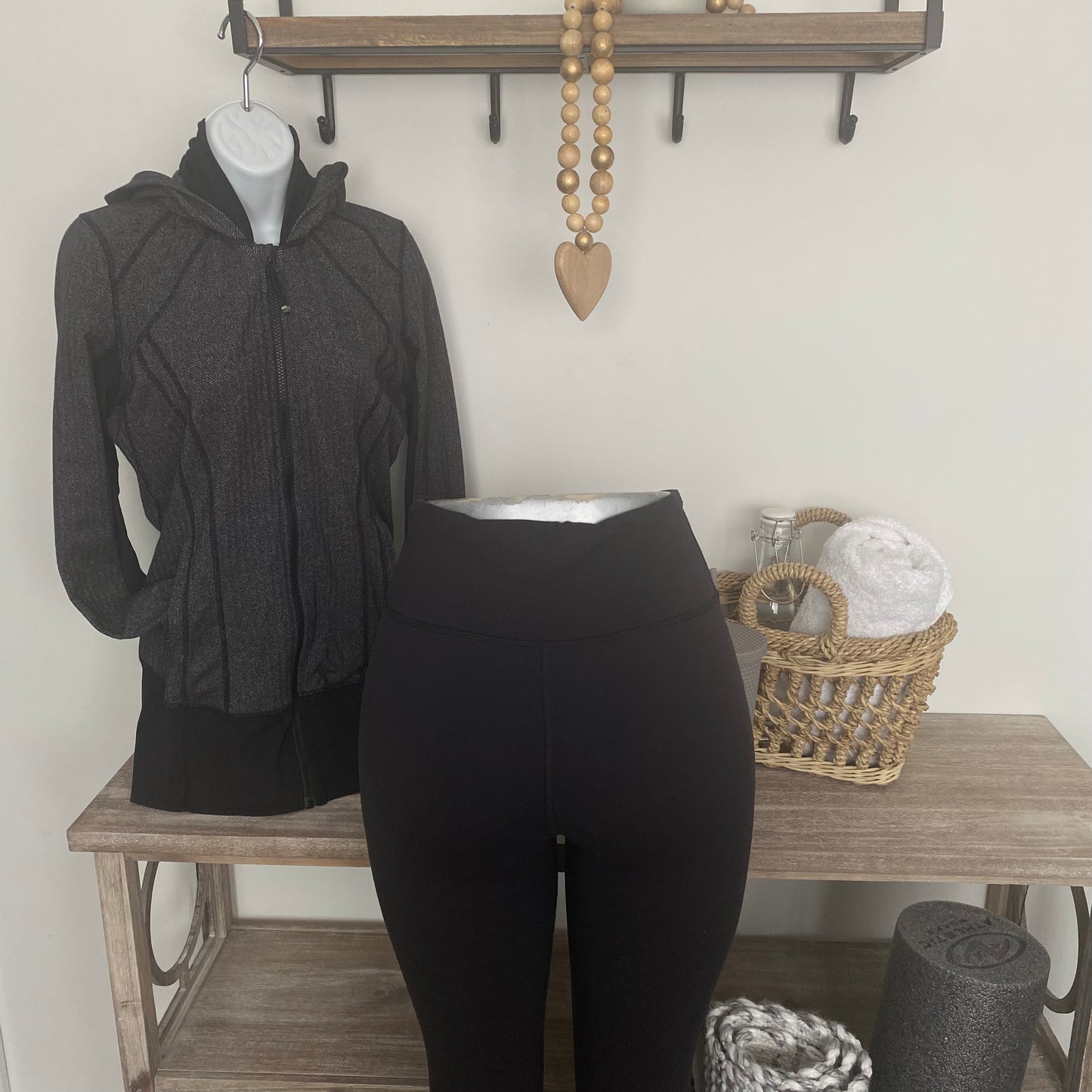 Rare Lululemon Skinny Will Pant Full On Luon Black Size 8