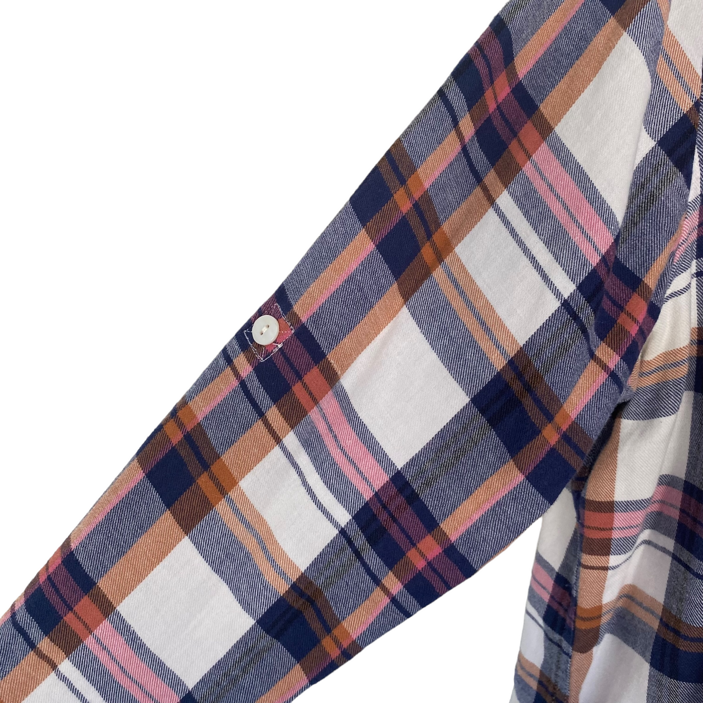Anthropologie Isabella Sinclair Plaid Flannel Shirt Size Large