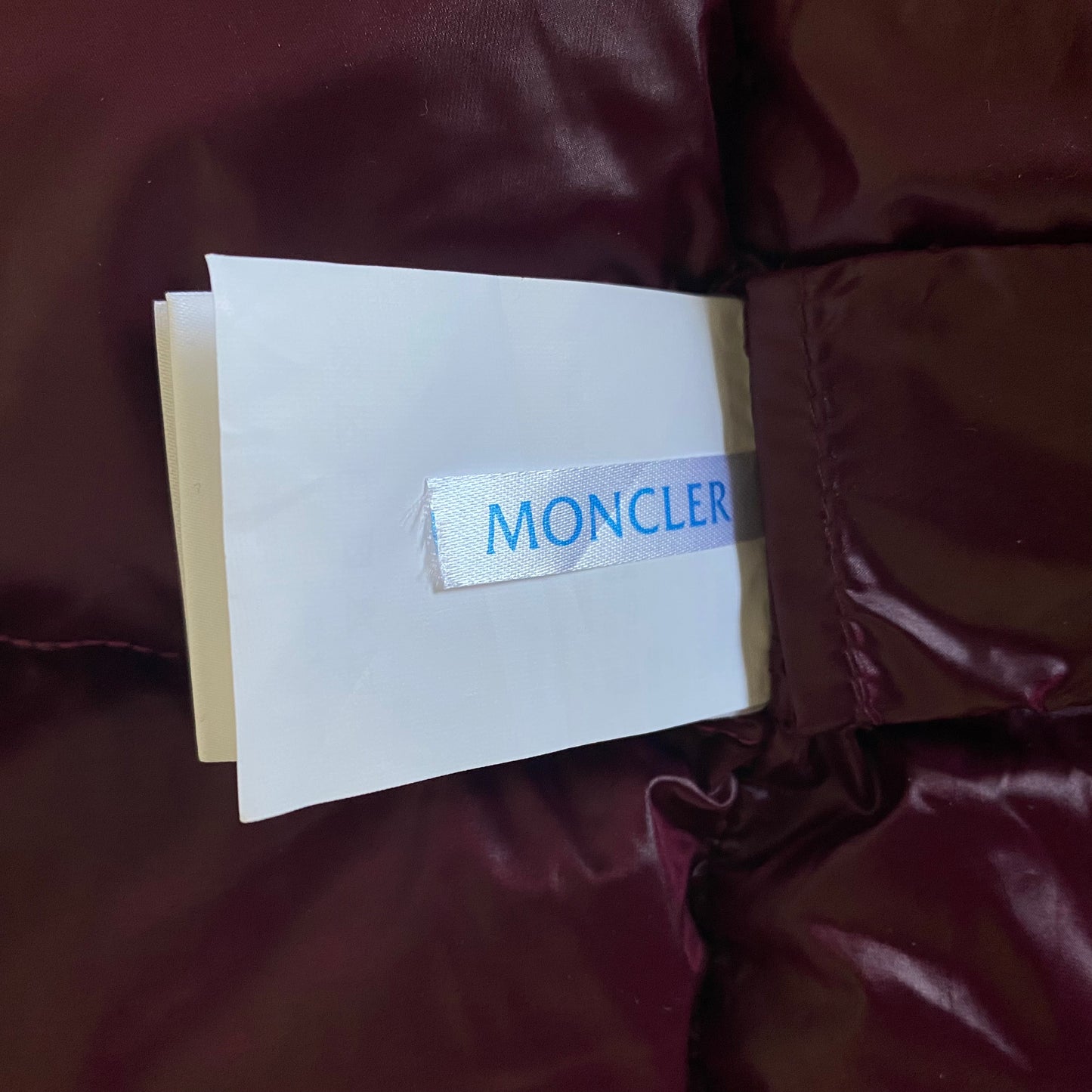 Moncler Luzule Down Hooded Vest Magenta Fuchsia