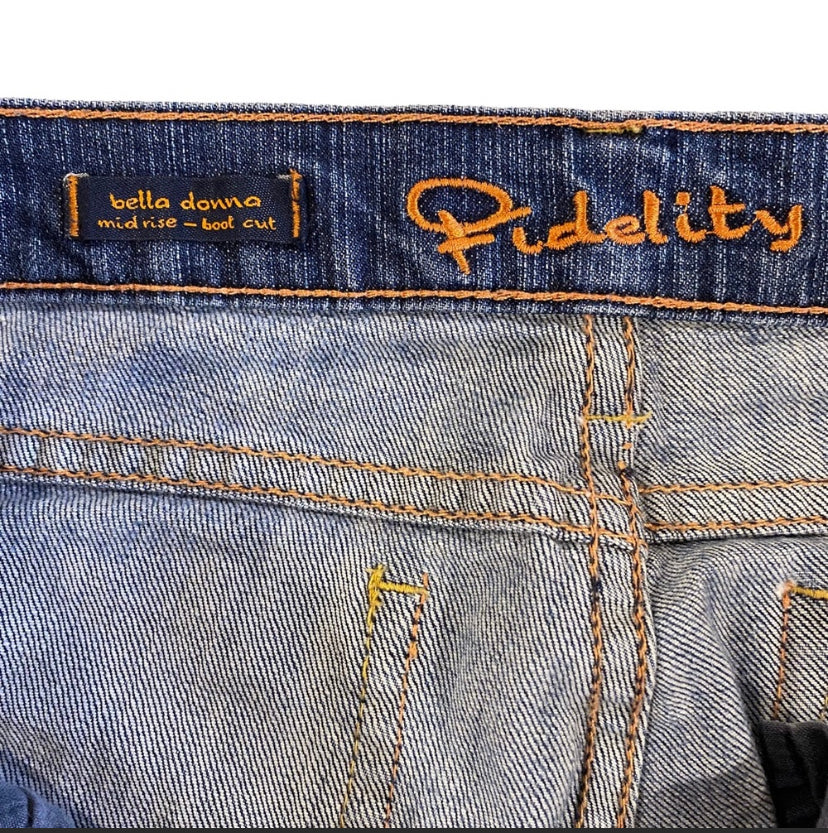 Fidelity Bella Donna Jeans Size 30