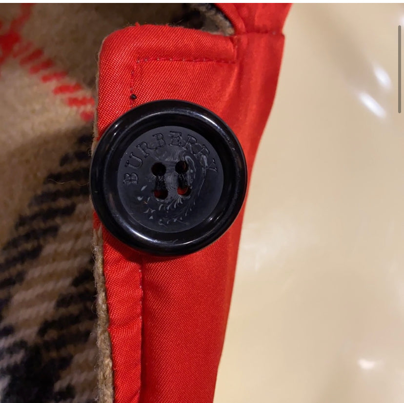 Burberry’s Vintage Reversible Wool Coat