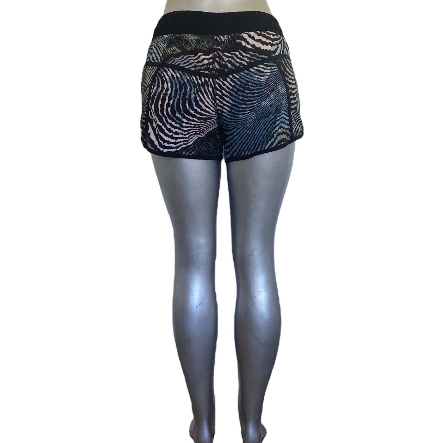RARE Lululemon Tracker Shorts III 2016 Seawheeze Size 8