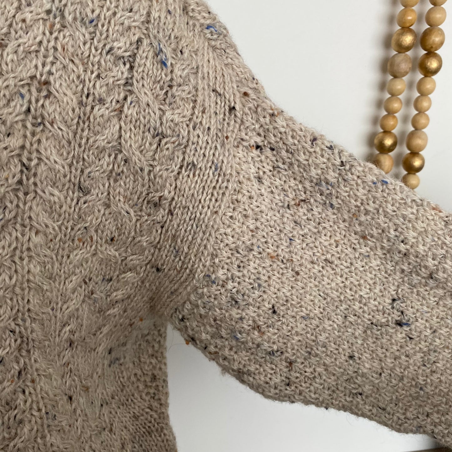 Gorgeous Cable Knit Wool Oversized Fisherman Sweater