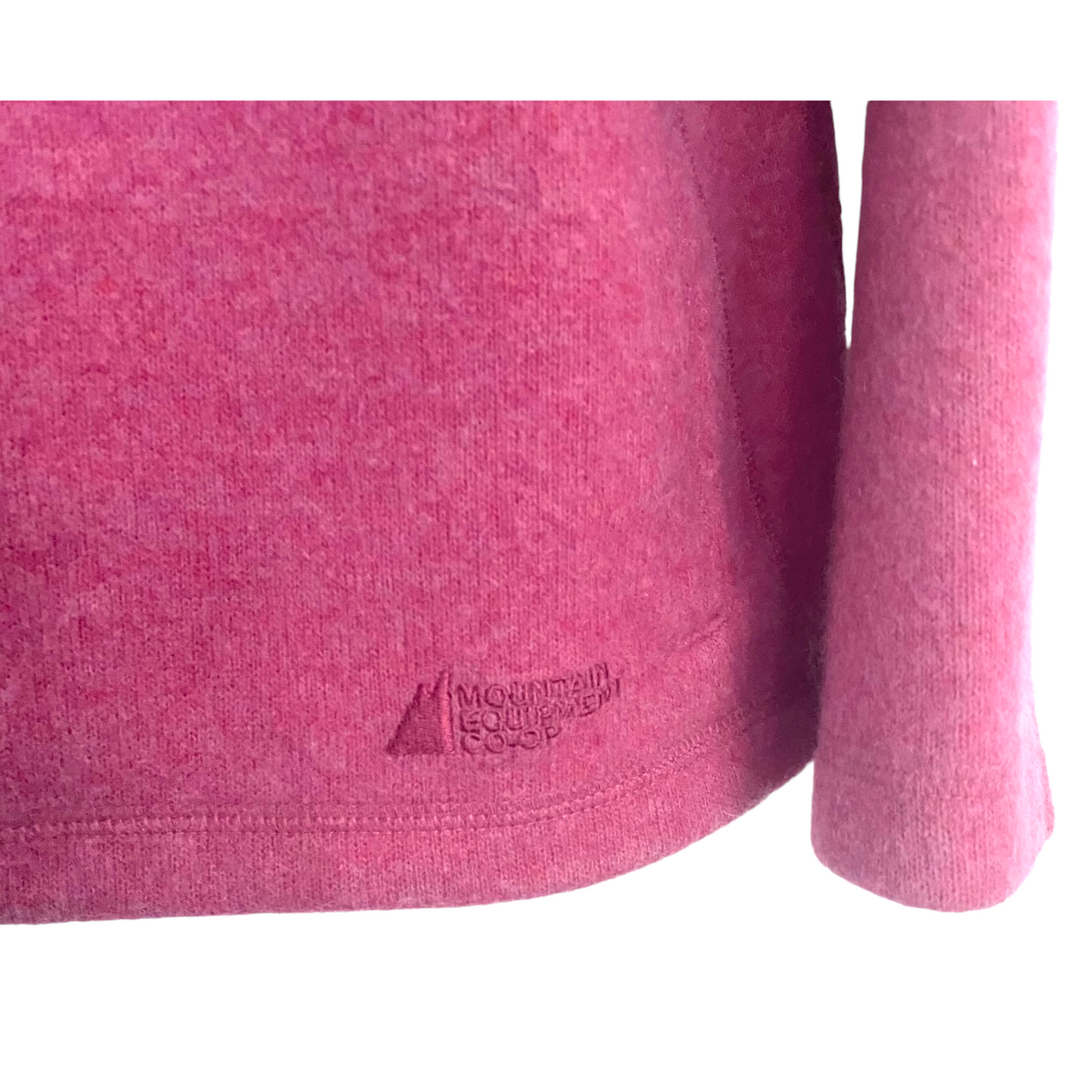 MEC Wool Blend Zippered Cardigan Sweater Jacket Size Large