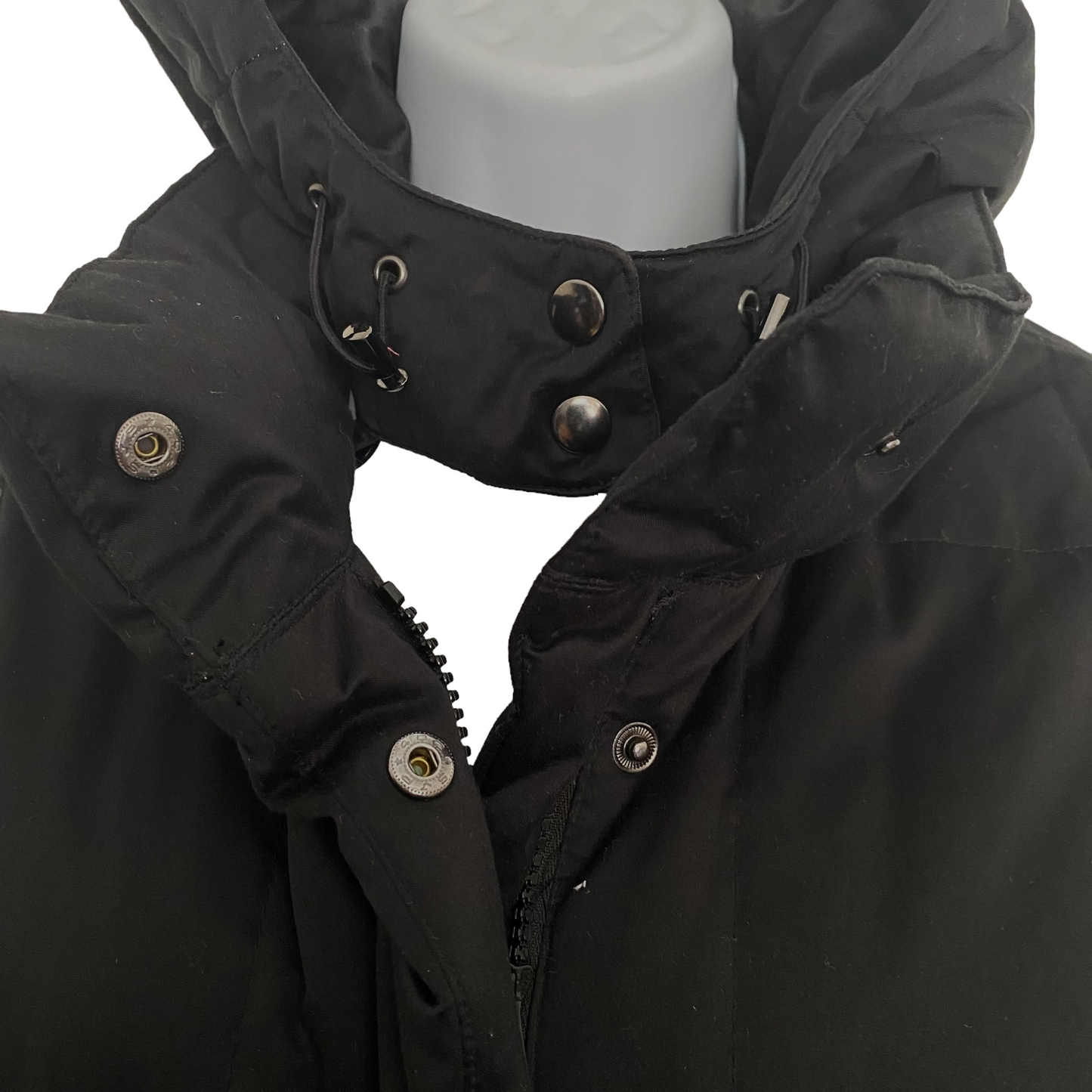 Junge Long Down Hooded Coat Parka Size Medium