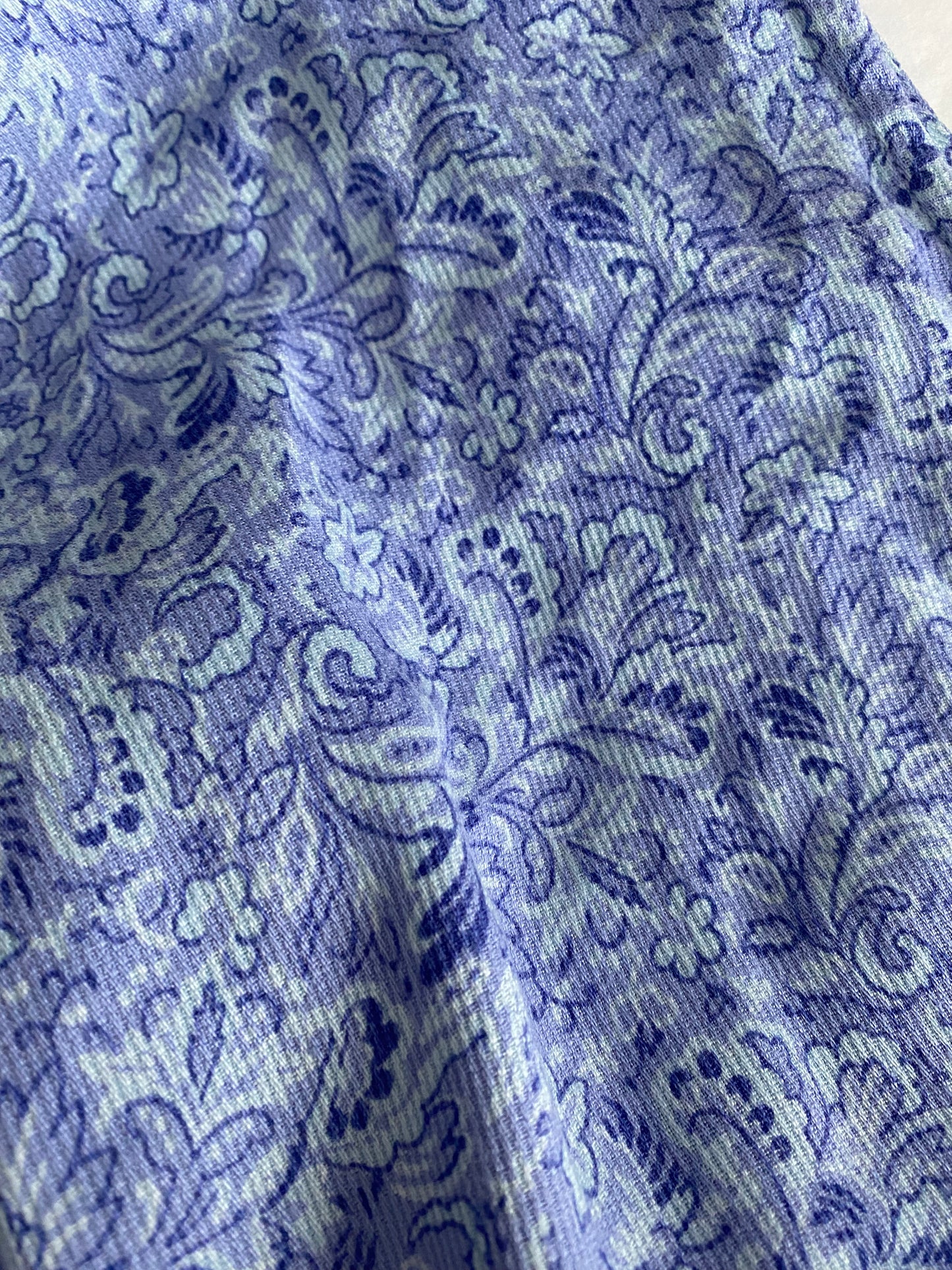 Vintage April Cornell Sleeveless Floral Paisley Long Maxi Dress Small