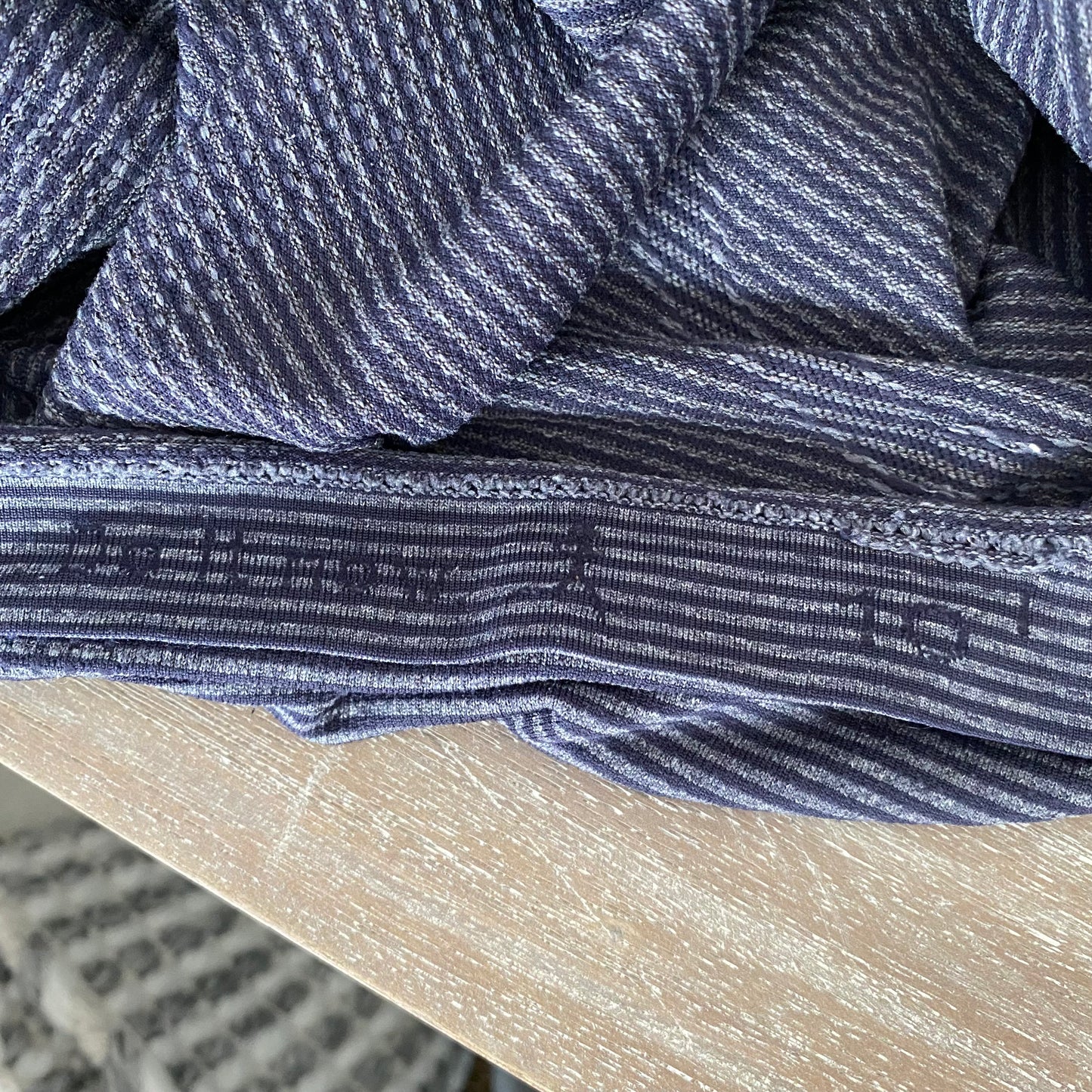 Lululemon Swiftly Tech Long Sleeve Striped Size 10