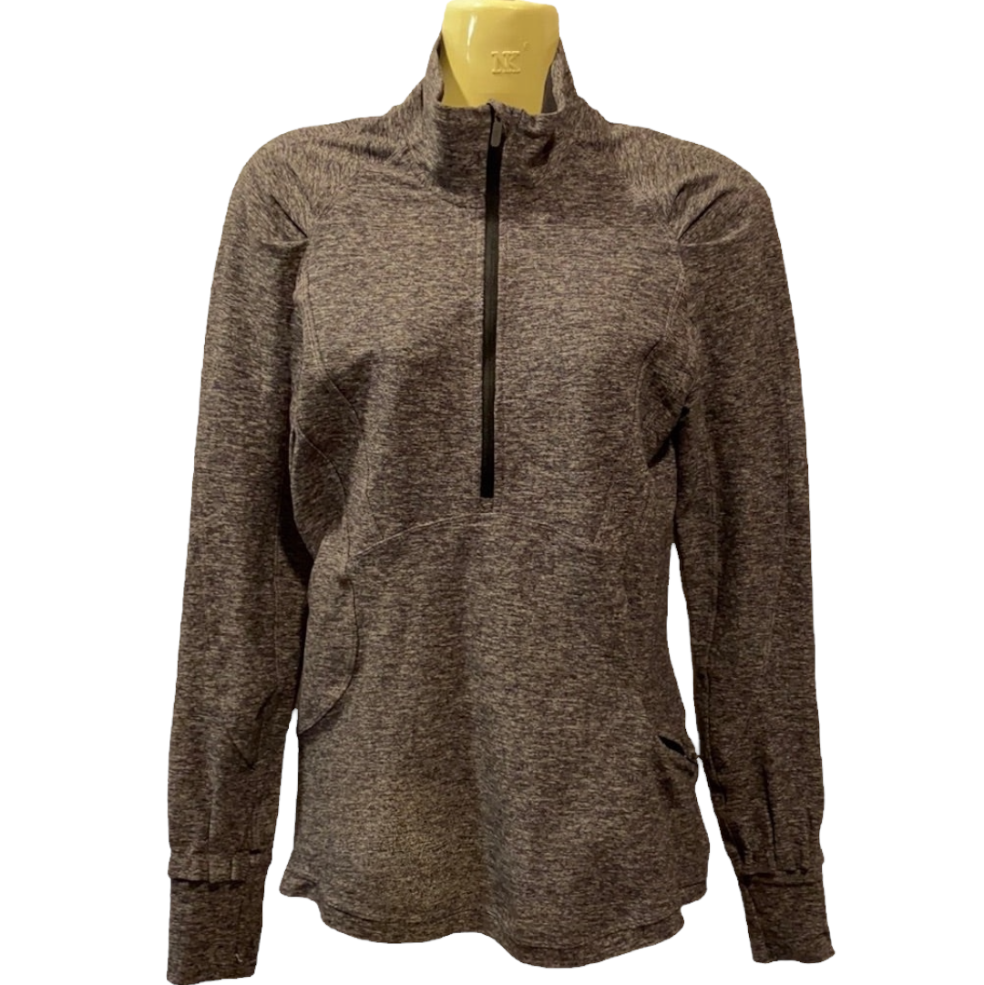 Lululemon Extra Mile 1/2-Zip Reflective Size 4 - Love it again boutique