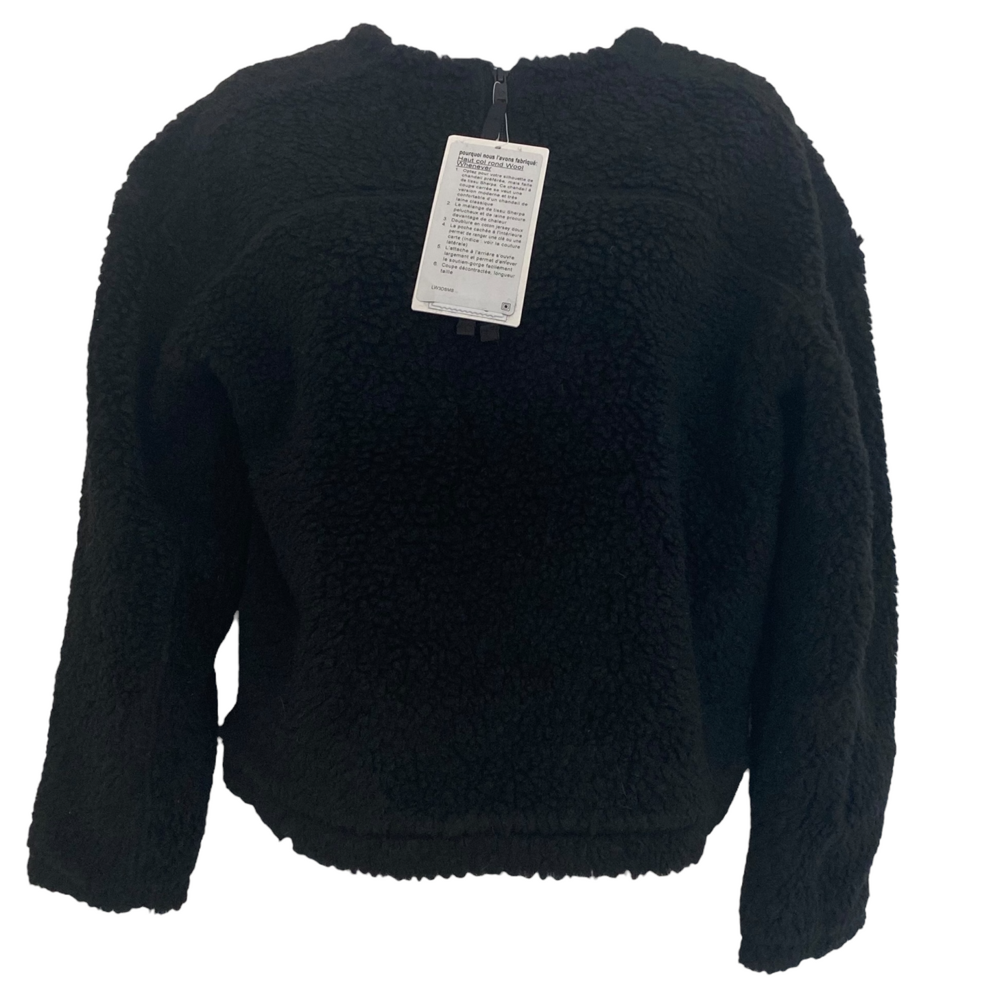 NEW Lululemon Wool Whenever Crew Relaxed Fit Boxy Size 4