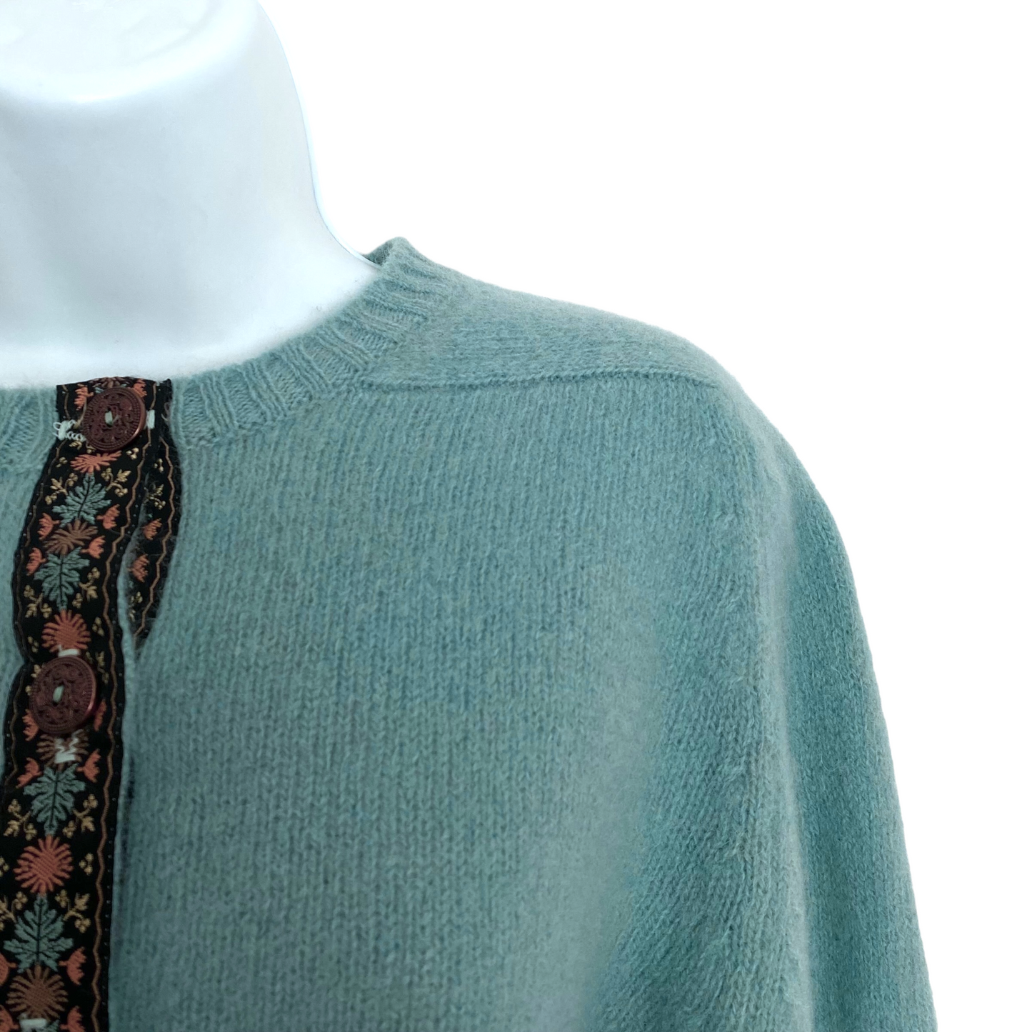 Vintage Moffat Woollens Pure Wool Cardigan Size Large