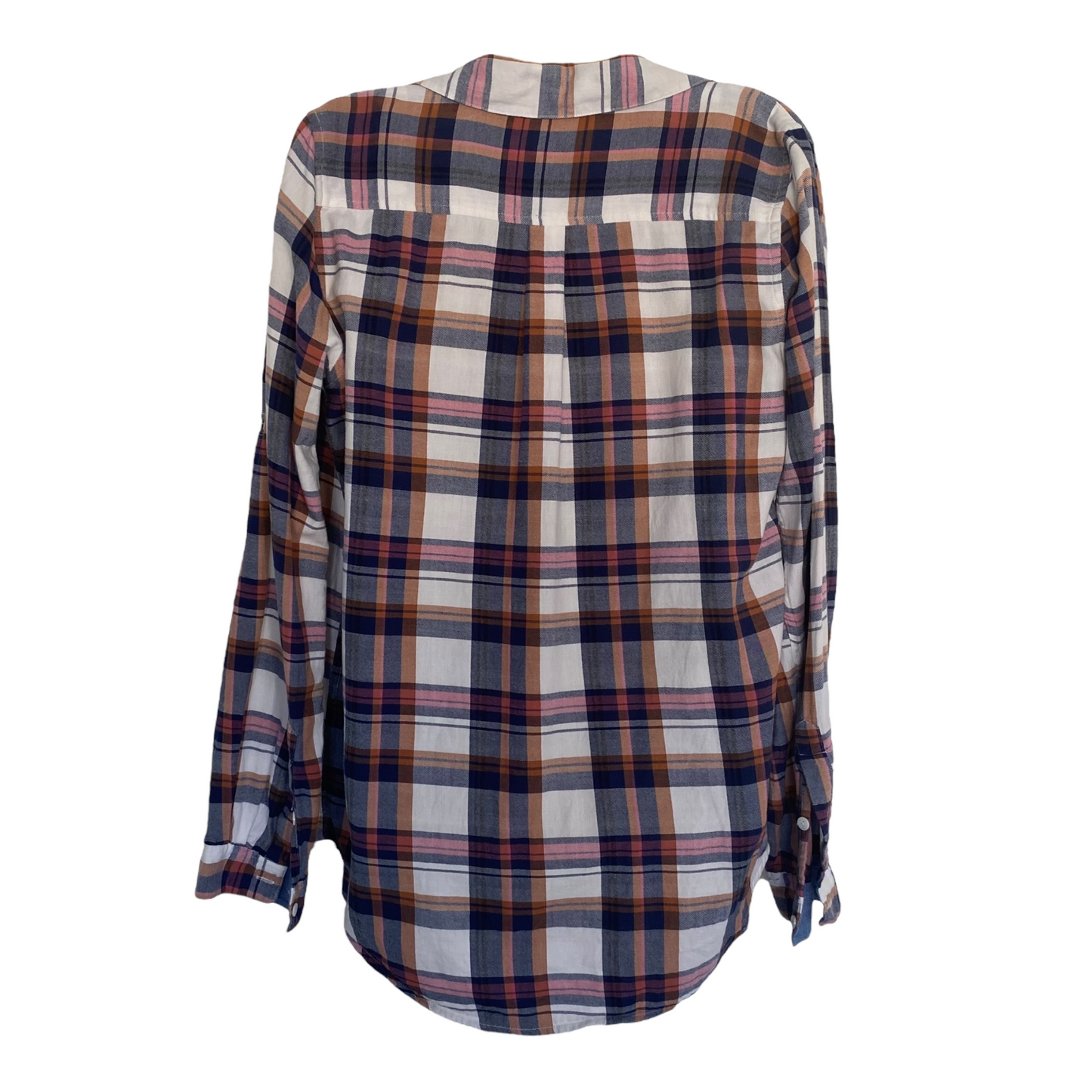 Anthropologie Isabella Sinclair Plaid Flannel Shirt Size Large