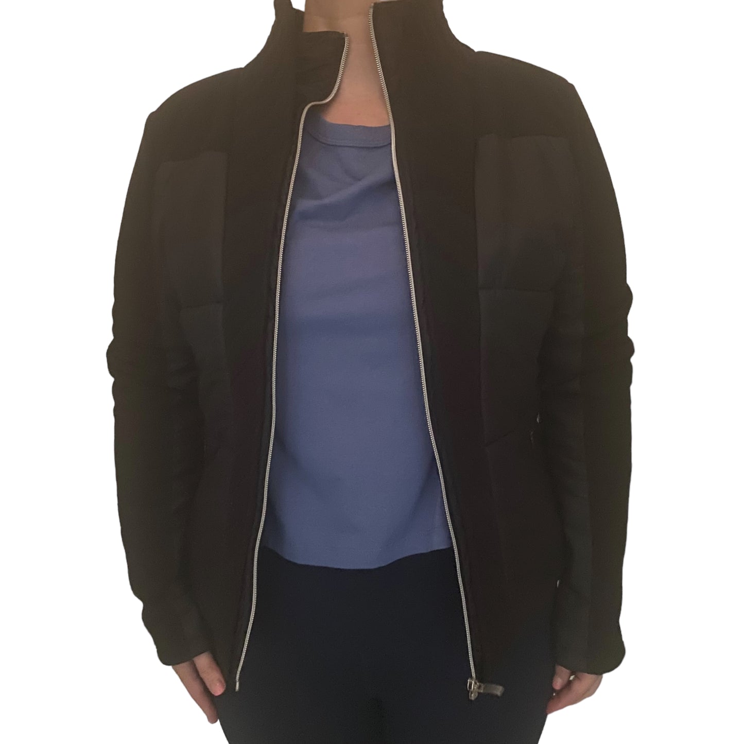 Rare Lululemon St Moritz Puffer Fleece Jacket Size 12