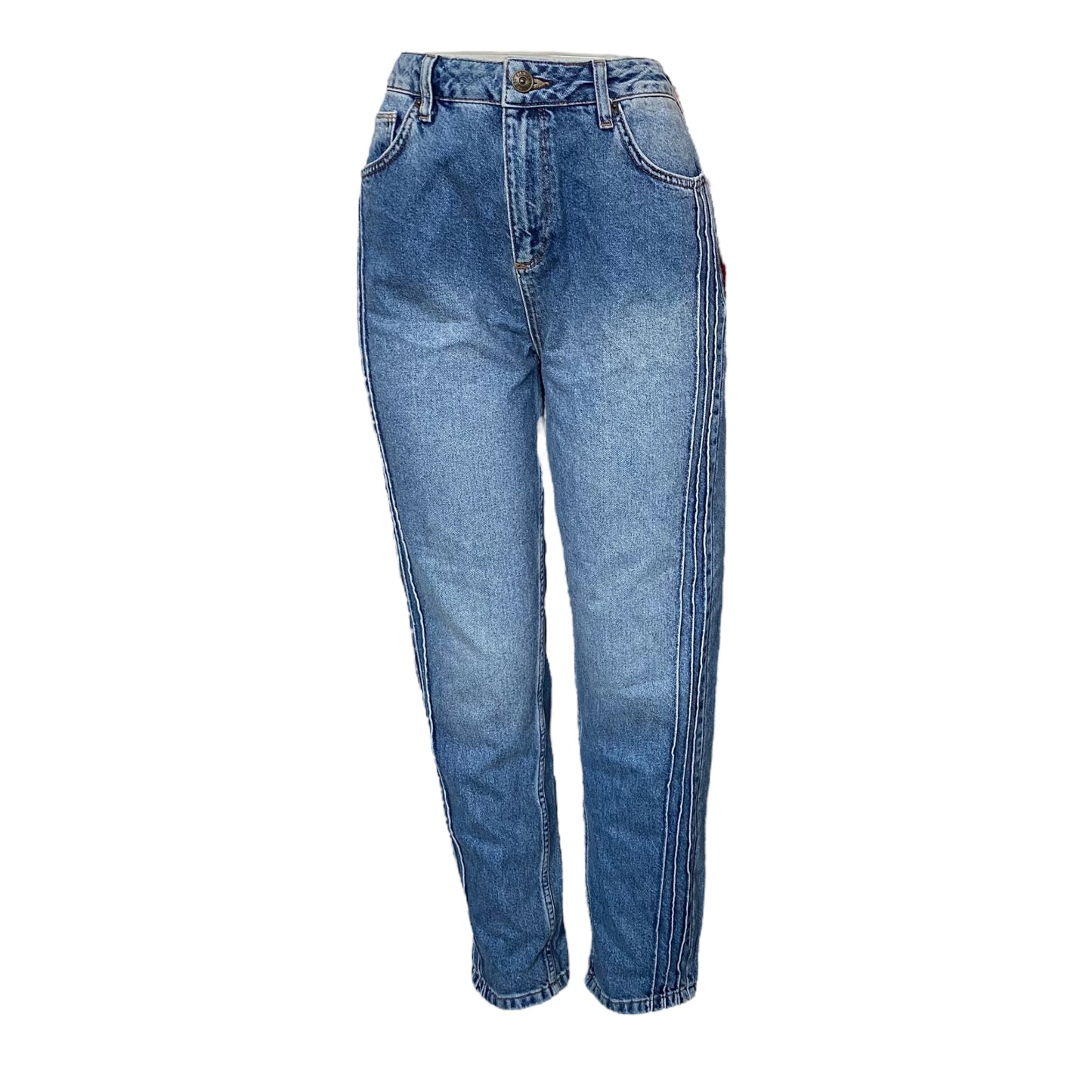 BDG Urban Outfitters Mom Pin Tuck Side Seam Jeans Size 31