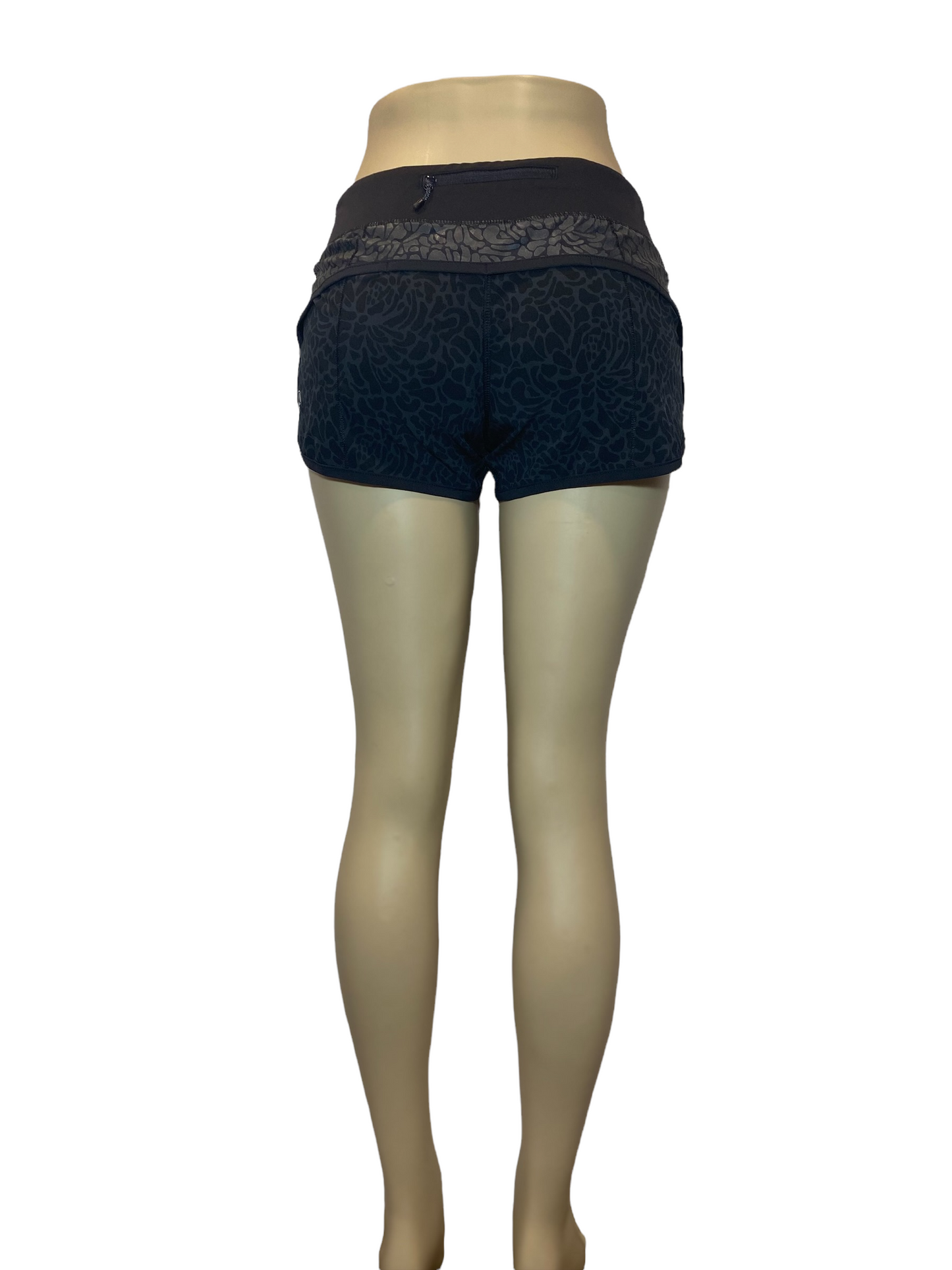 Lululemon Run Speed Shorts Graphic Size 4
