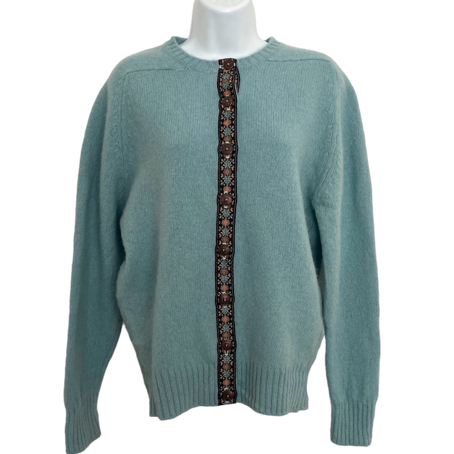 Vintage Moffat Woollens Pure Wool Cardigan Size Large