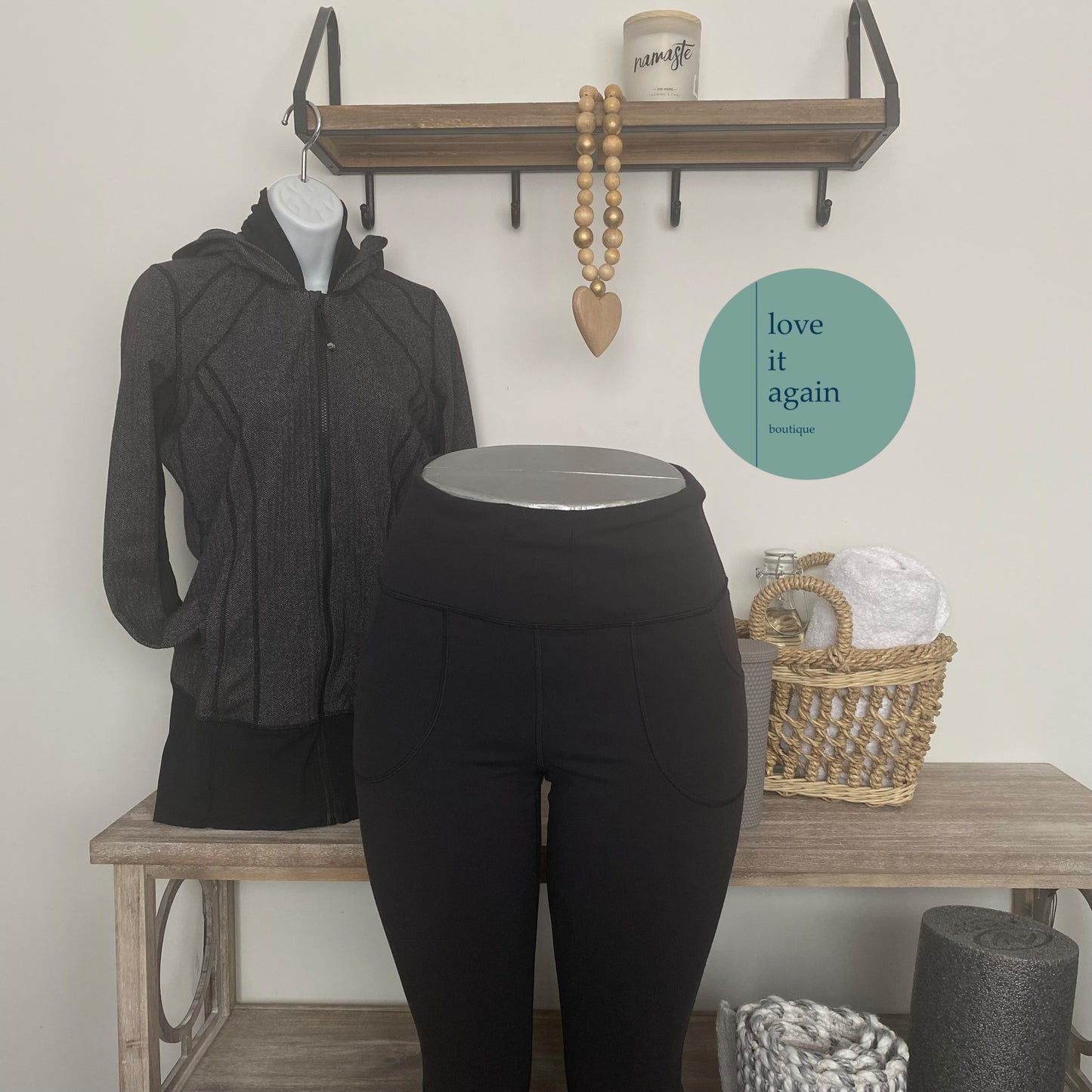 Rare Lululemon Skinny Will Pant Full On Luon Black Size 8