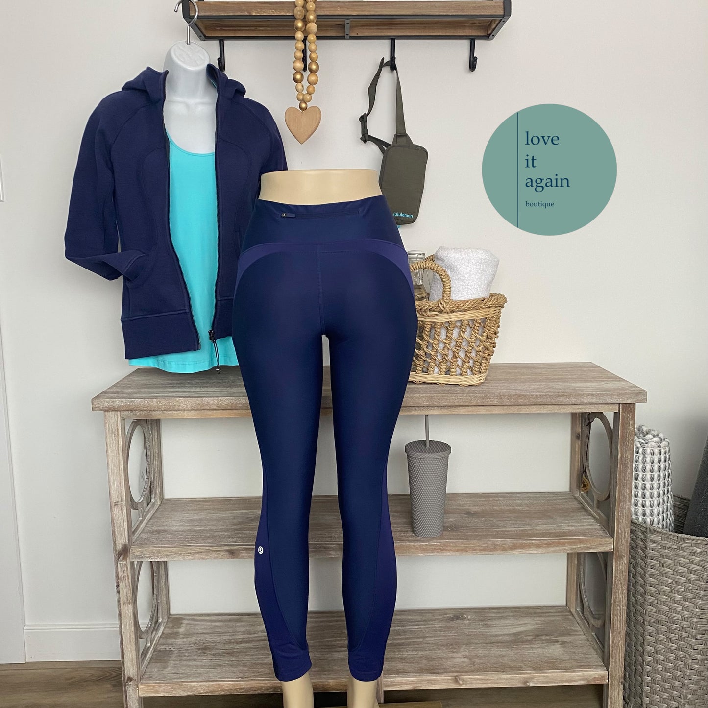 Rare Lululemon Sleet Sprinter Tight Fleece Lined Leggings Pockets Size 4
