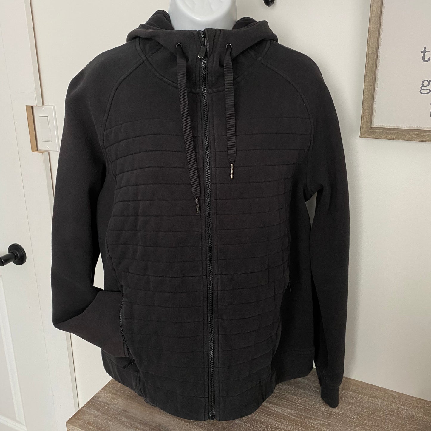 Rare Lululemon Fleece Be True Hoodie Full Zip Size 12