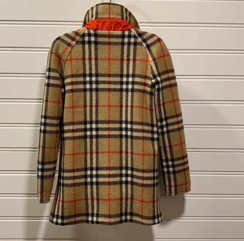 Burberry’s Vintage Reversible Wool Coat