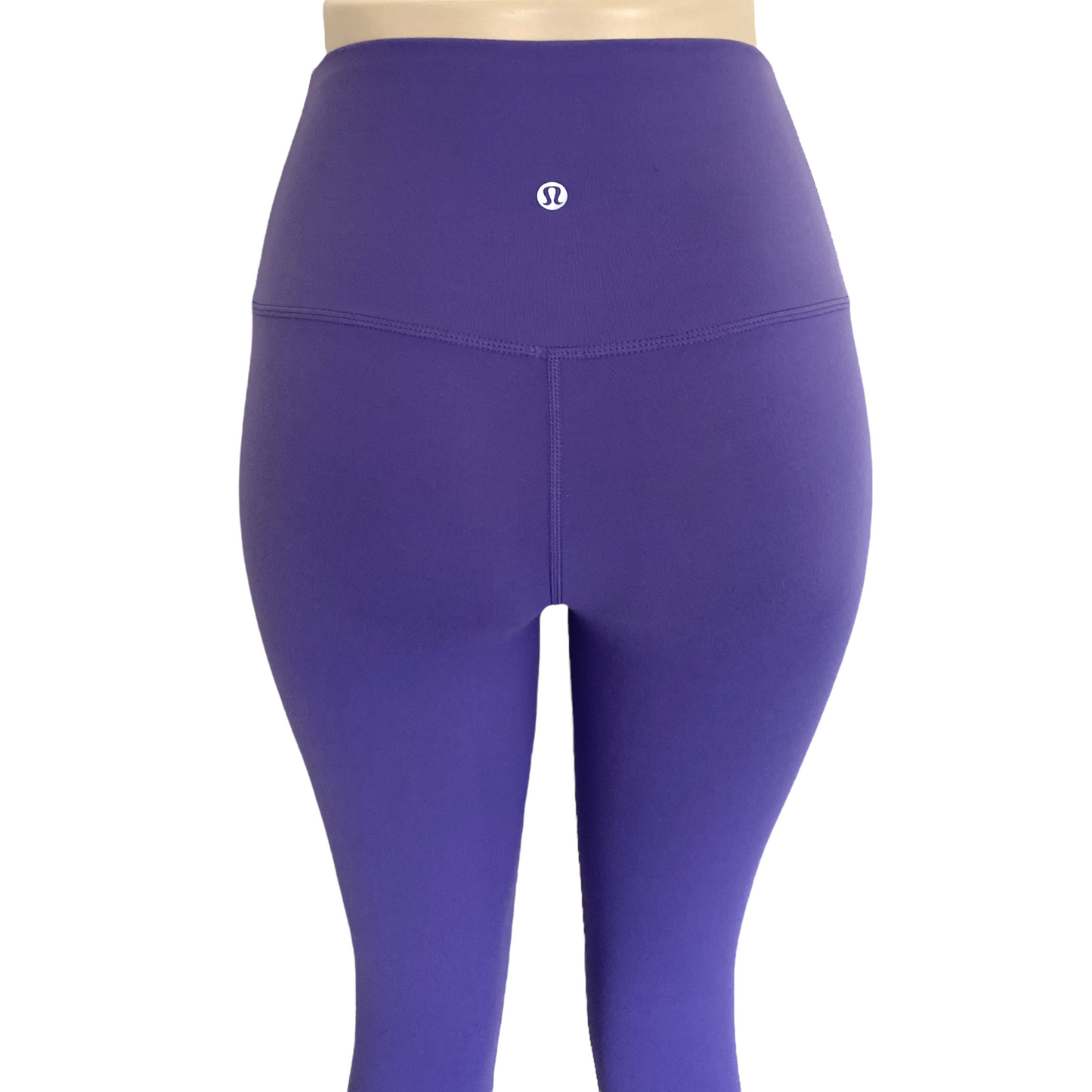 RARE Lululemon Wunder Under Super High Rise Crops II Full-On Luon (Roll Down) Size 4