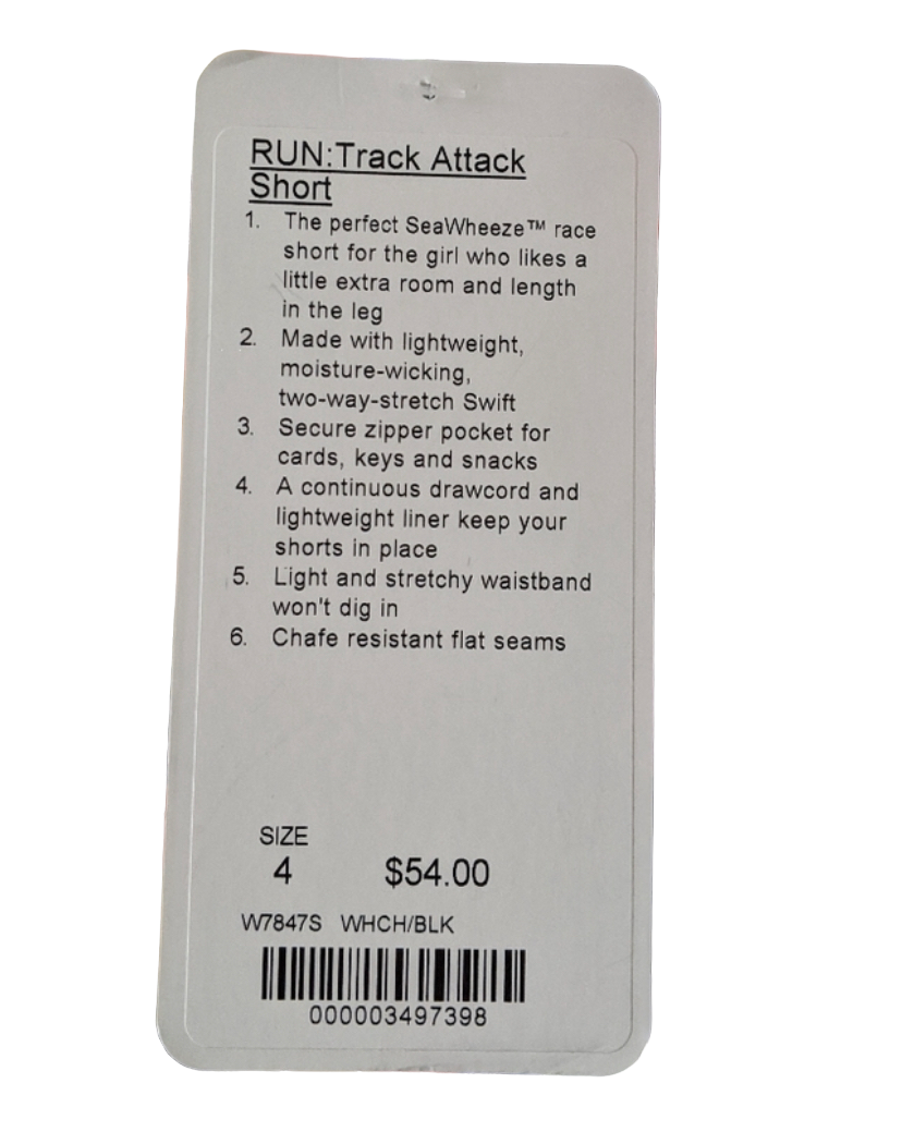 RARE Lululemon Run Track Attack Shorts - Love it again boutique