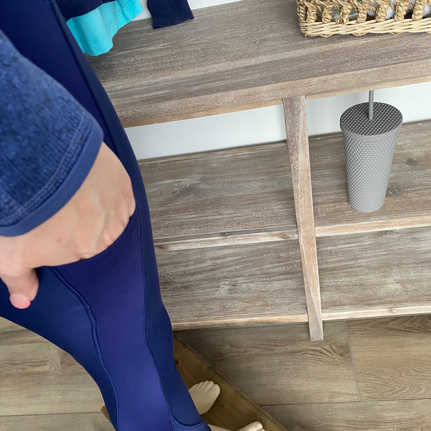 Rare Lululemon Sleet Sprinter Tight Fleece Lined Leggings Pockets Size 4