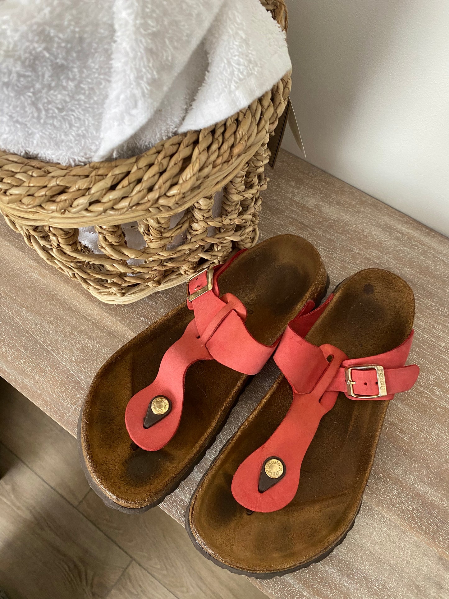 Betula by Birkenstock Leather Sandals Size 9