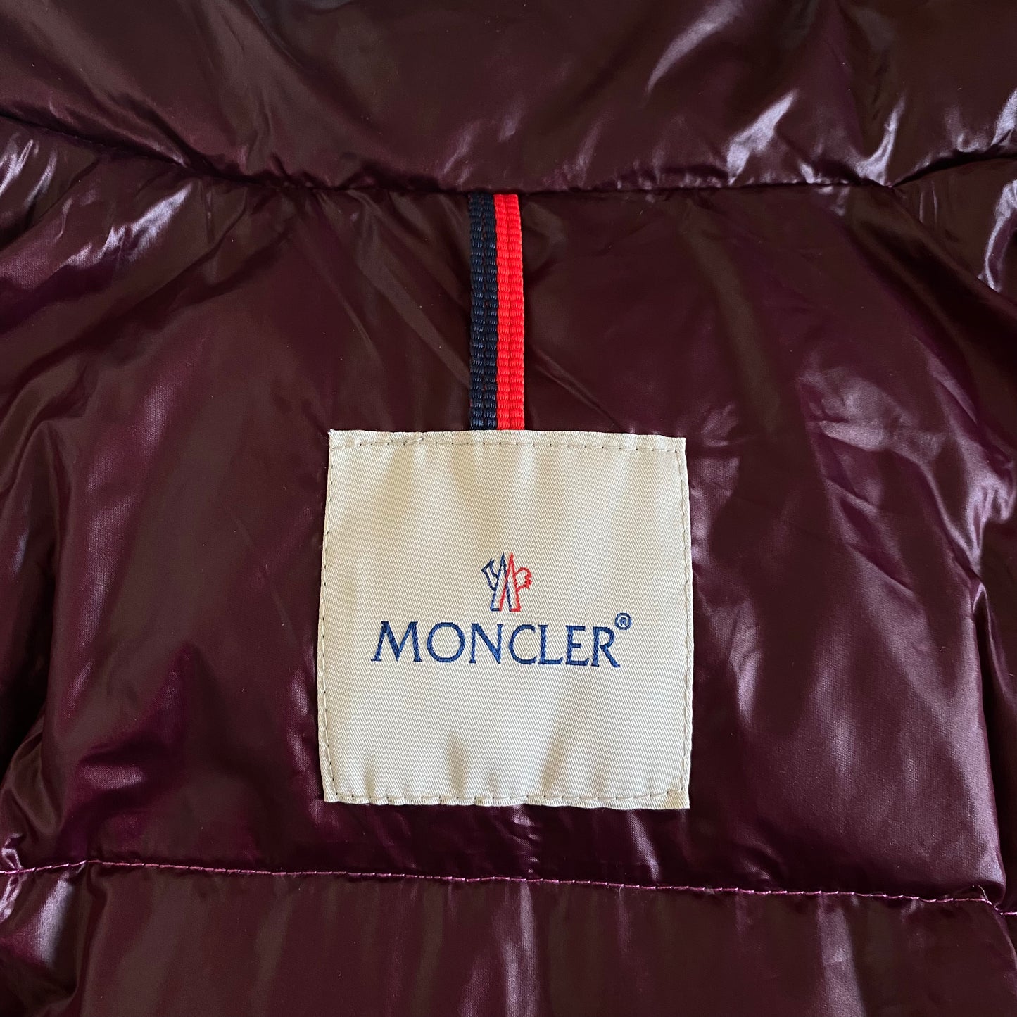 Moncler Luzule Down Hooded Vest Magenta Fuchsia