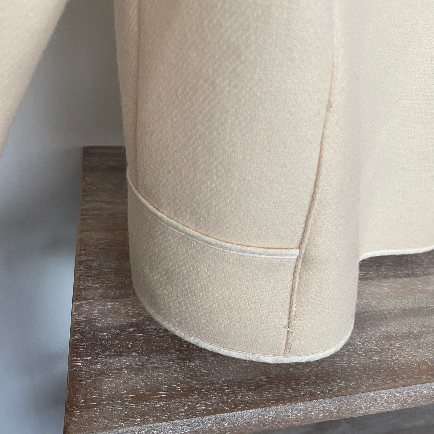 Vintage Cropped Wool Double Breasted Blazer Jacket