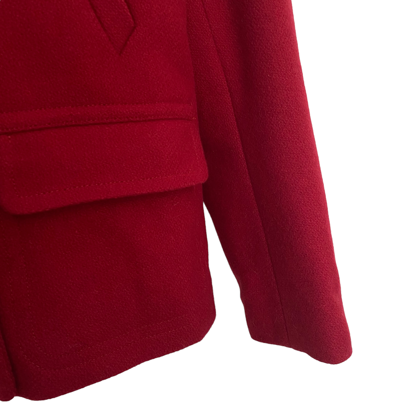 Lacoste Wool Pea Coat Size Small to Medium