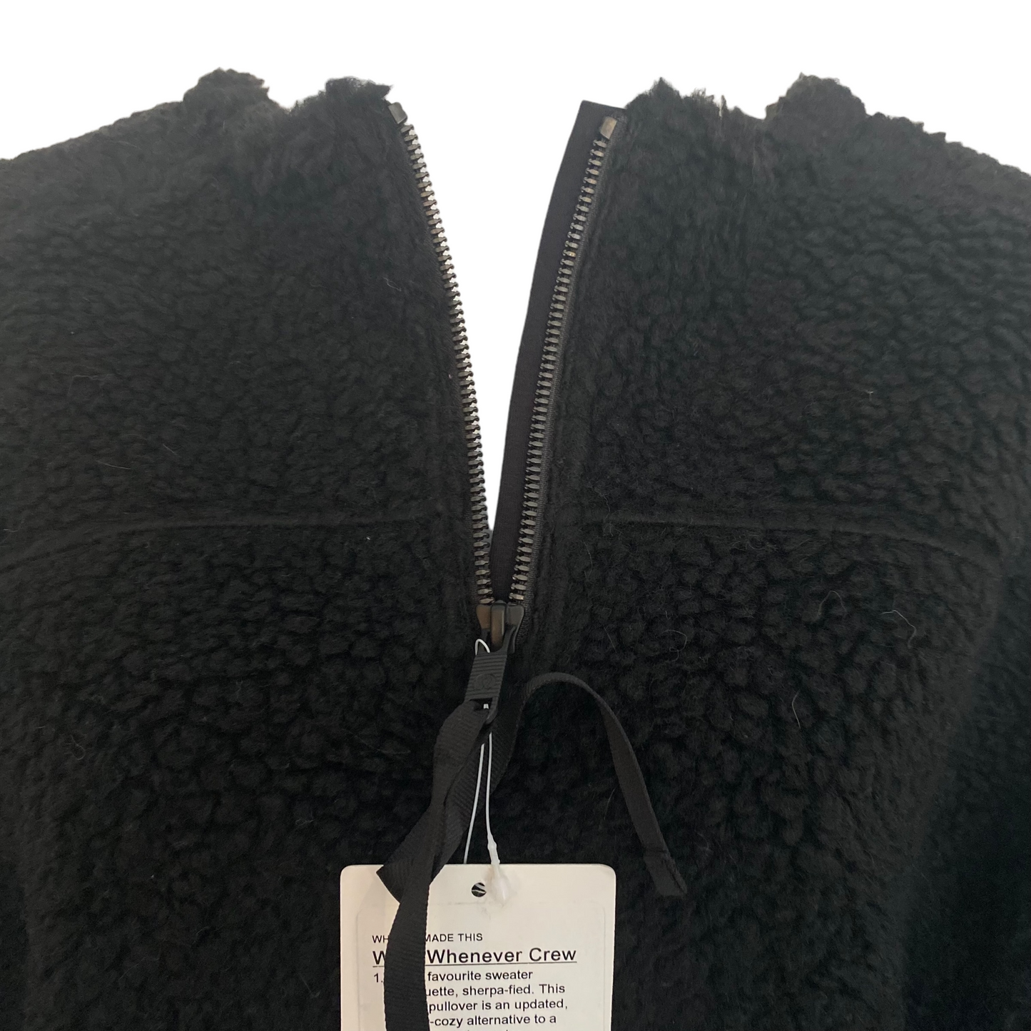NEW Lululemon Wool Whenever Crew Relaxed Fit Boxy Size 4