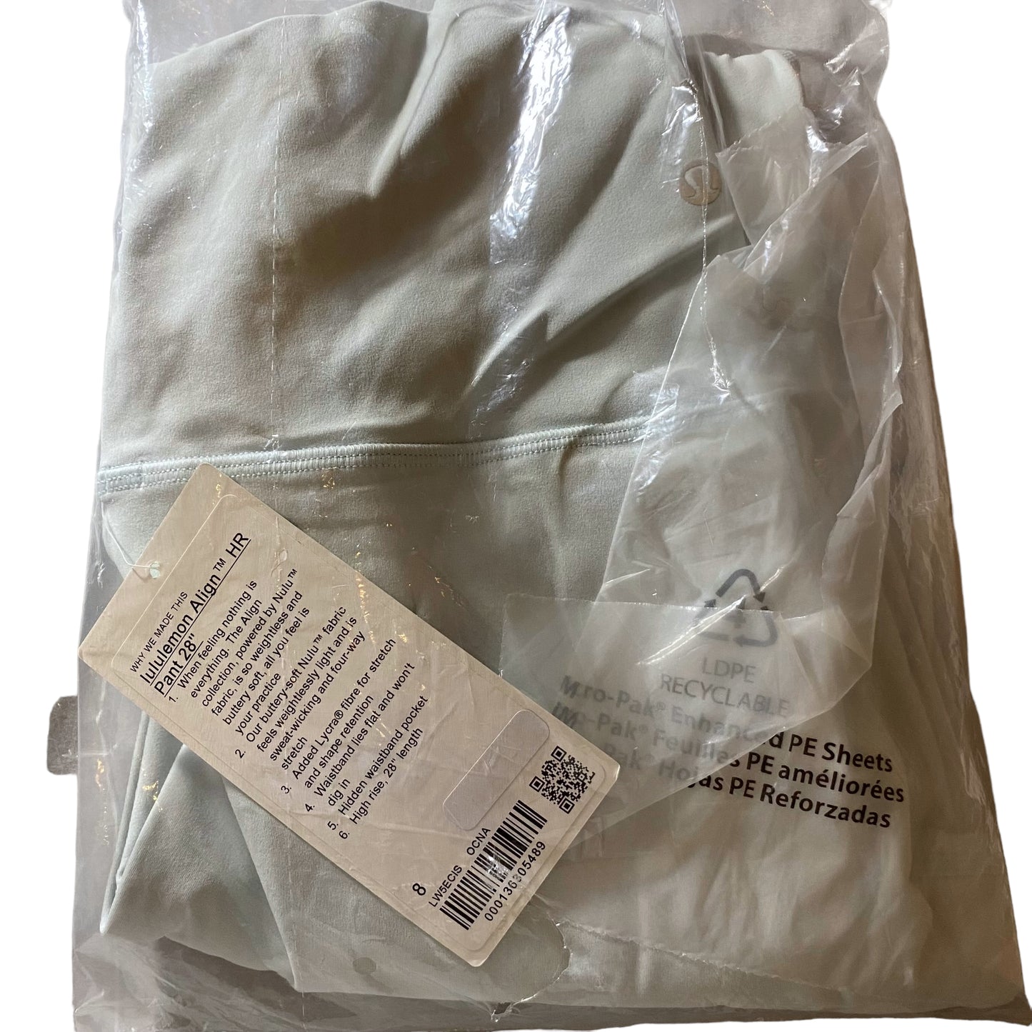 Lululemon Align High-Rise Leggings 28" NWT Size 8