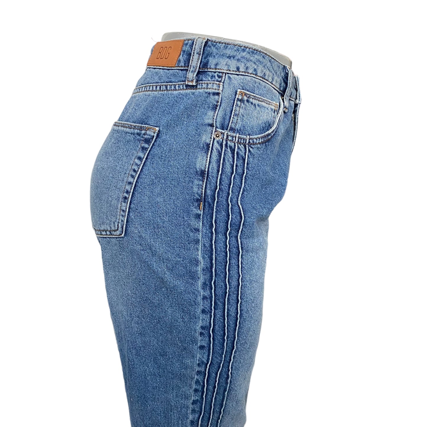 BDG Urban Outfitters Mom Pin Tuck Side Seam Jeans Size 31