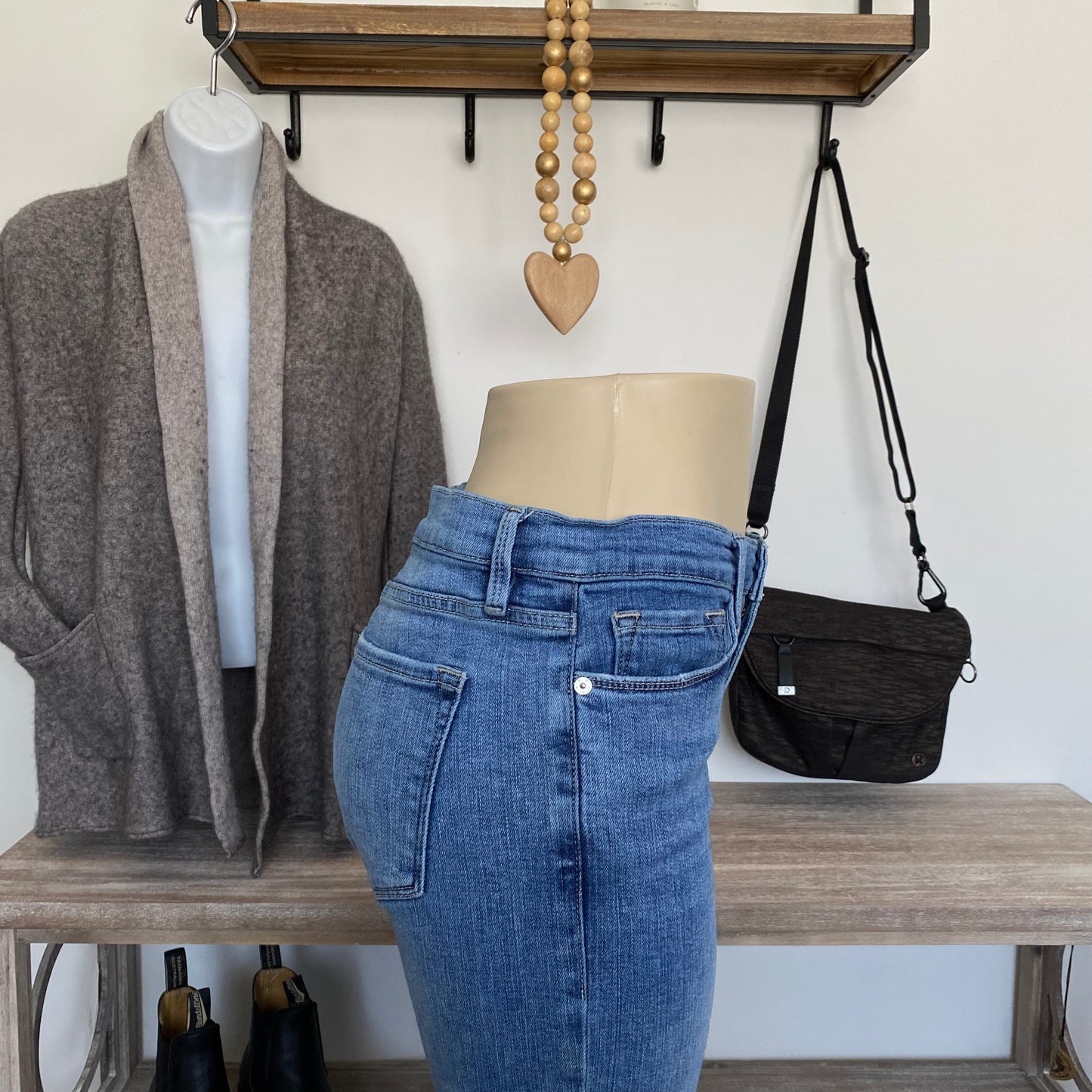 FRAME Le Garcon Straight Blue Denim Jeans Size 28
