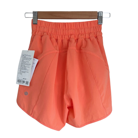 NEW! Lululemon Track That High-Rise Lined Shorts 5” Rare Size 2