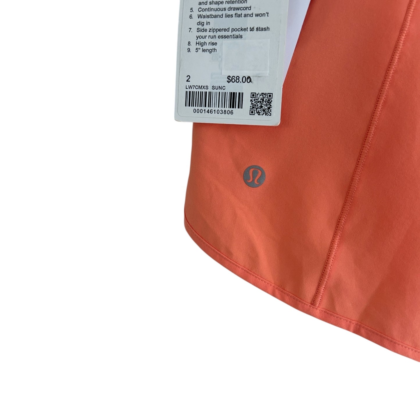 NEW! Lululemon Track That High-Rise Lined Shorts 5” Rare Size 2