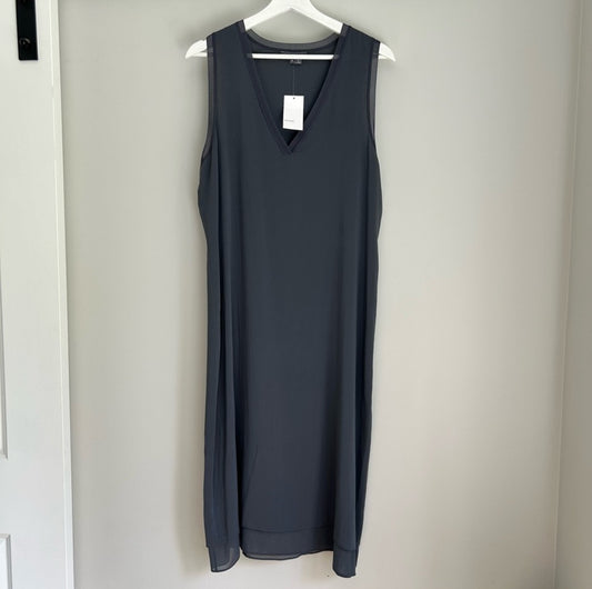 NEW! Vince Silk Dress Maxi Size XL