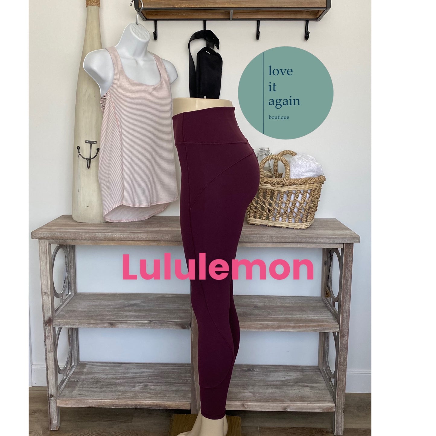Rare Lululemon In Movement 7/8 Tight Everlux High Rise Size 6