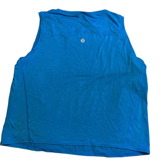 Lulu Size 4 Muscle Tank Cropped